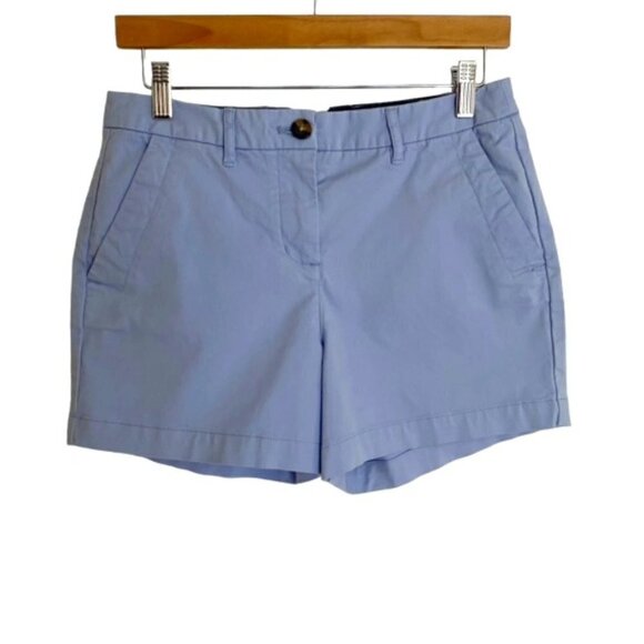 Boden Rachel Light Blue 4in Chino Shorts 6 - Picture 1 of 3